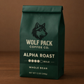 1 x 12oz "Alpha Roast" Whole Bean Pack
